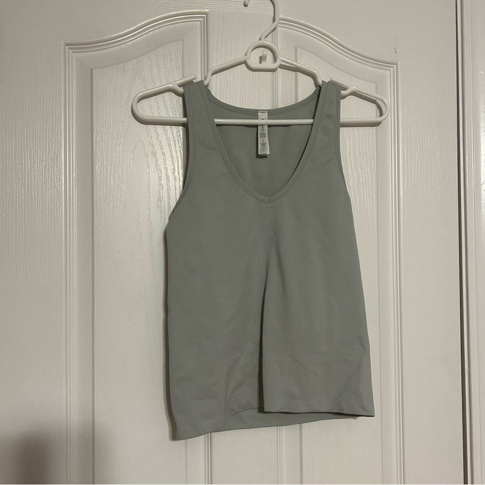 Athleta sage ribbed tank